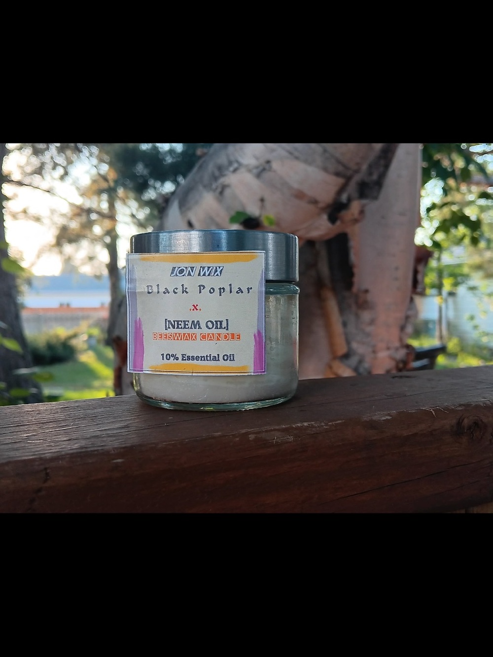 Handmade Neem x Black Poplar Handmade Candles